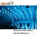 D15mm Slim 3D RGB LED მილის შუქი